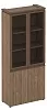 Офисный шкаф (стеклянные двери)