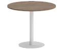 Стол круглый на металлической опоре